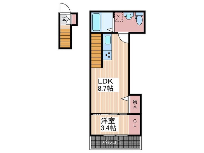 間取り図 Le Verju