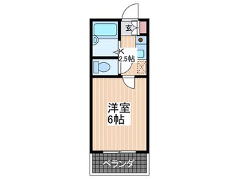 間取図 駅前Ｋビル