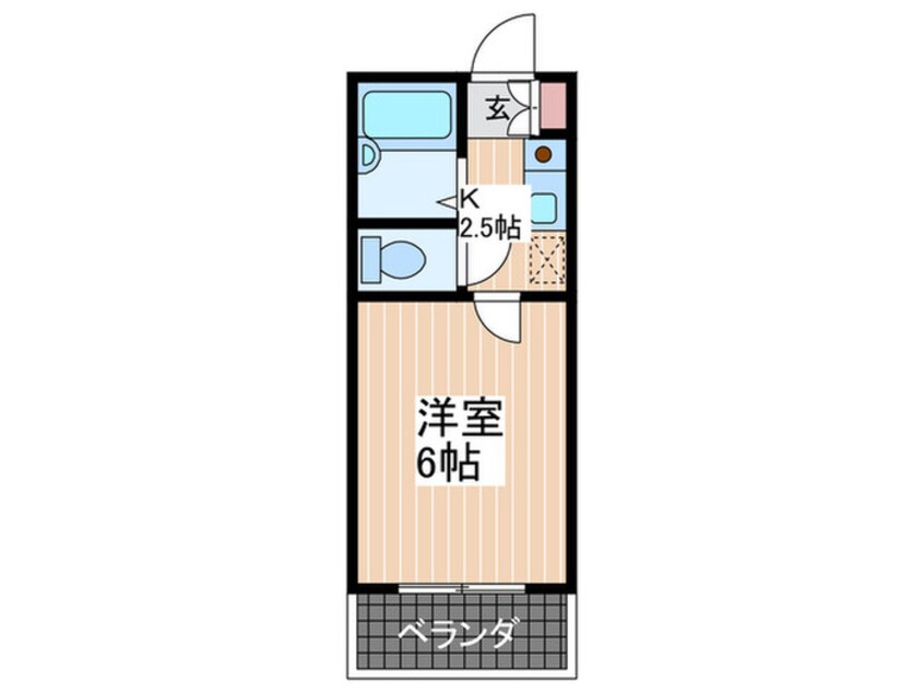 間取図 駅前Ｋビル