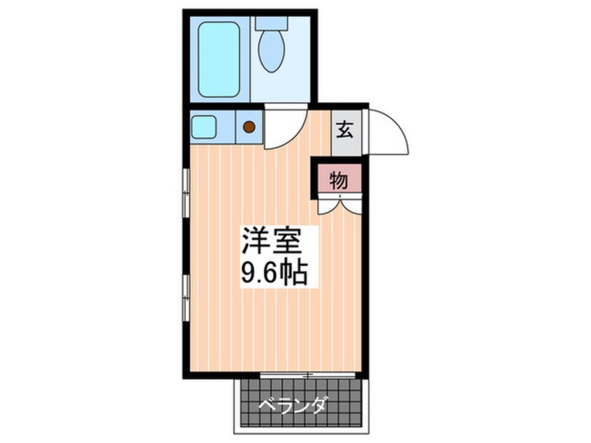 間取図 パラド－ル五日市中央