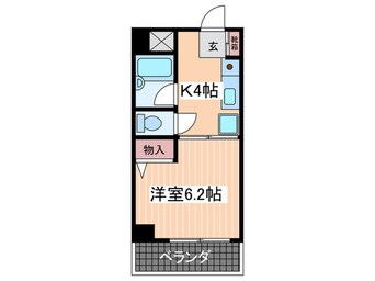 間取図 ル－ビンス観音ビル