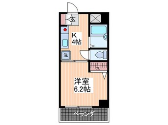 間取図 ル－ビンス観音ビル