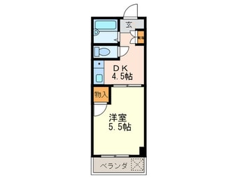 間取図 第２中村ビル