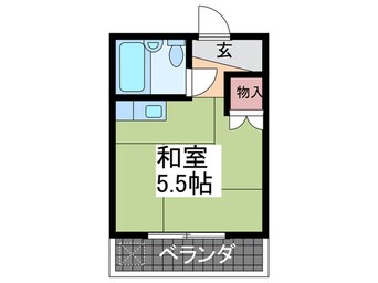 間取図 マグノリアⅢビル