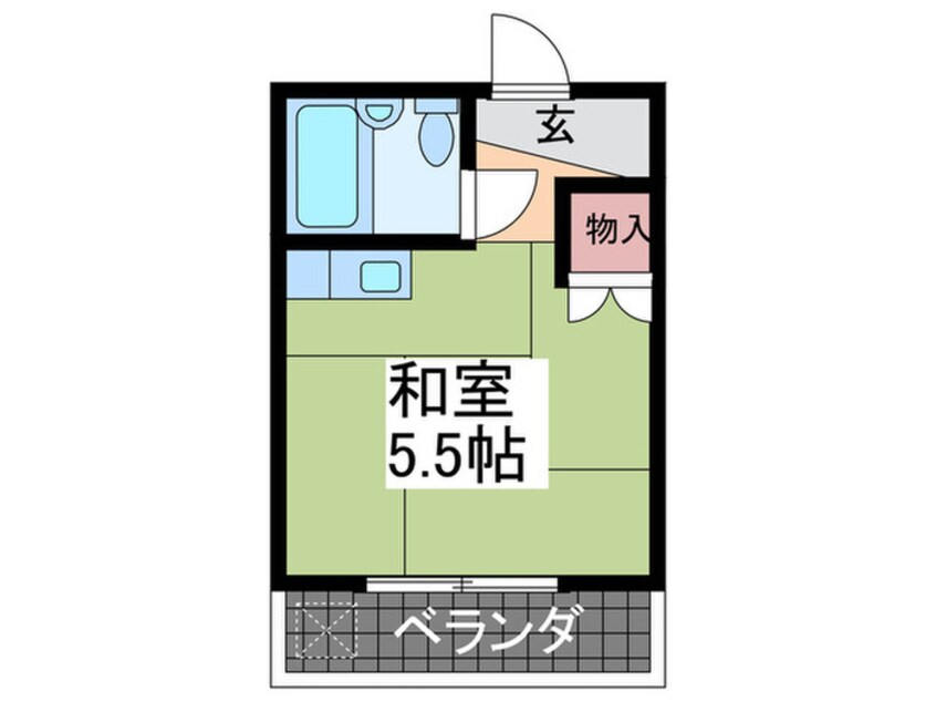 間取図 マグノリアⅢビル