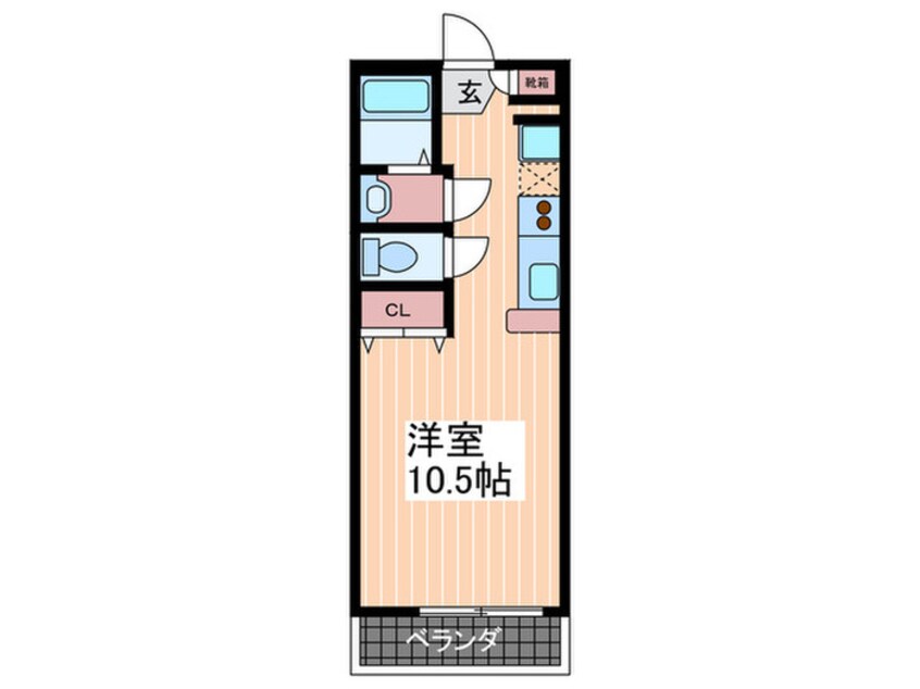 間取図 グレイス本川