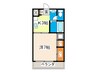 ＡＰ一原 1Kの間取り