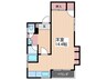 竹屋町倉本ビル 1Rの間取り
