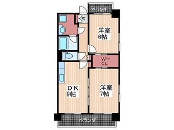 間取図 グレイスコ－ト仁保新町