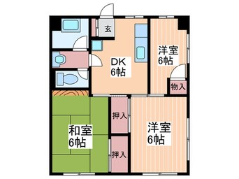 間取図 大起ビル