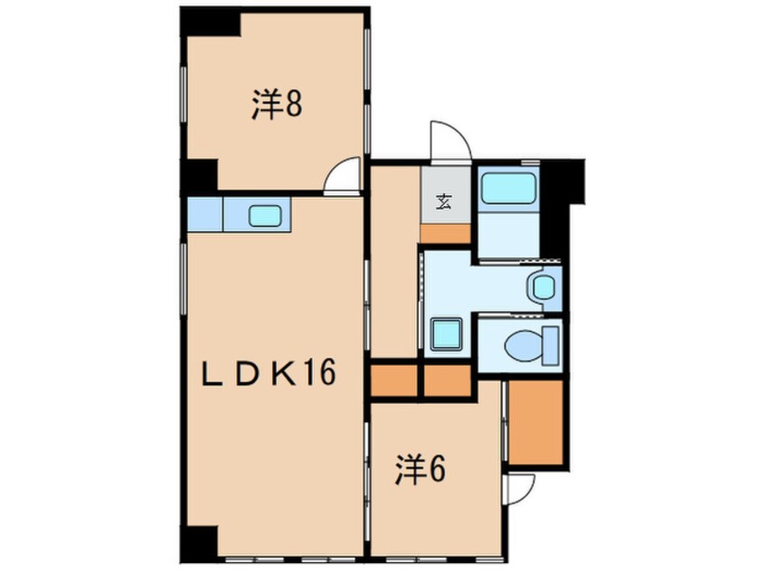 間取図 大起ビル