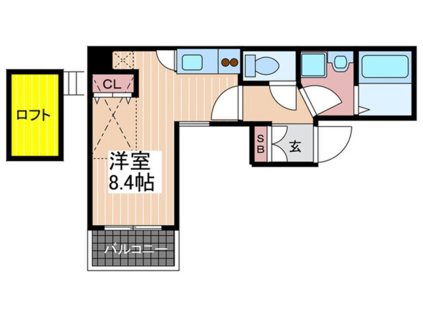 間取図 ファンタジ－ビル