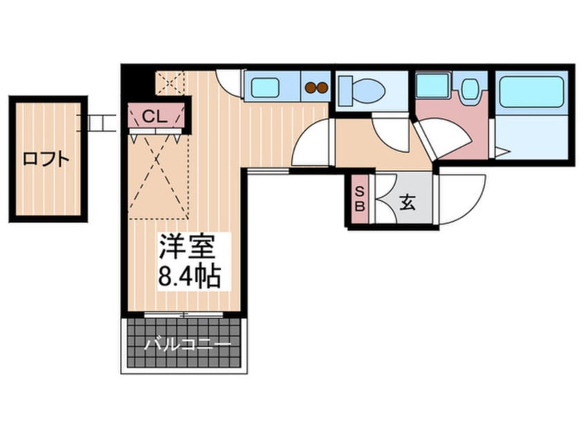 間取図 ファンタジ－ビル