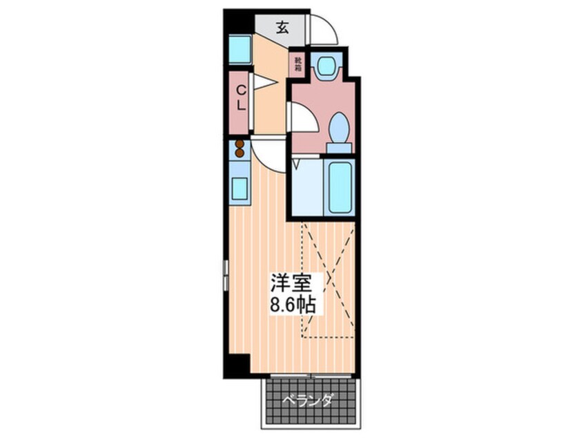 間取図 ファンタジ－ビル