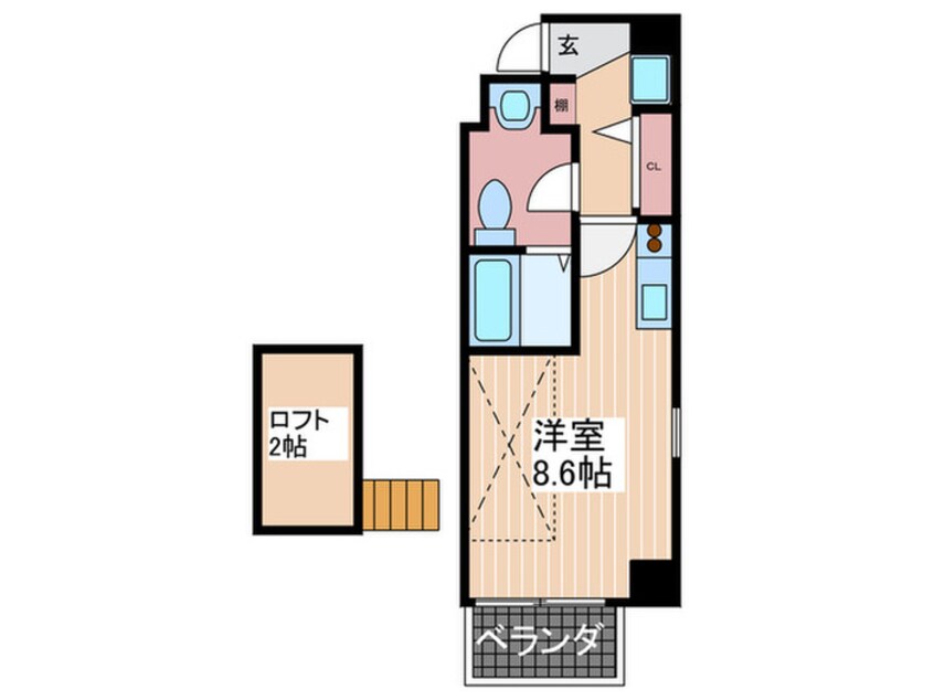 間取図 ファンタジ－ビル