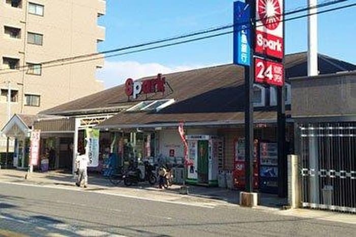 スパーク(スーパー)まで490m ウィング楽々園