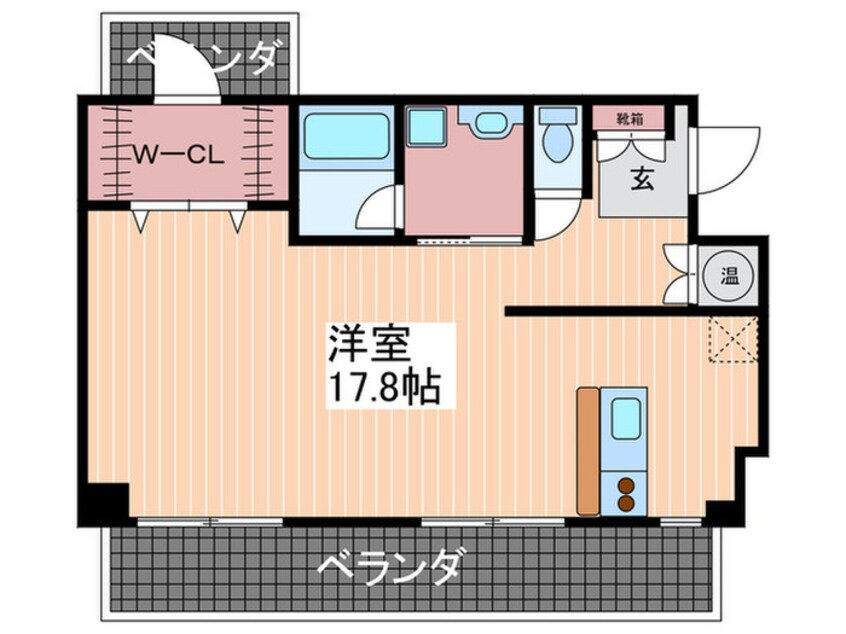 間取図 ルミエ－ル幟