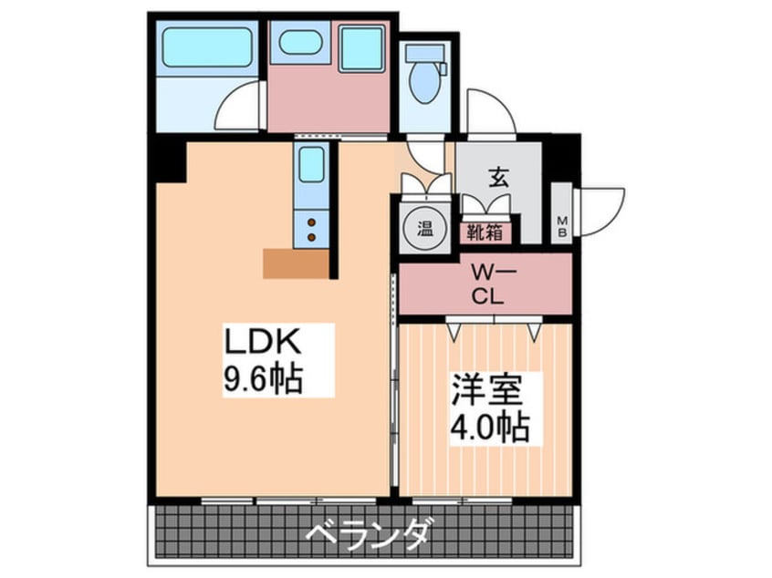 間取図 ルミエ－ル幟