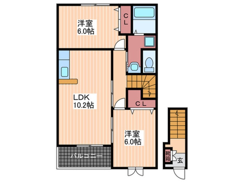 間取図 ルーラルⅠ