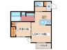 SHINYA BLDG.V 1LDKの間取り