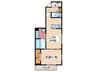 D-ROOM高須２丁目 A棟 1LDKの間取り