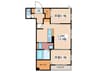 D-ROOM高須２丁目 A棟 2LDKの間取り