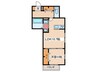 D-ROOM高須２丁目　B棟 1LDKの間取り