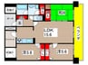 トレゾァ西原 3LDKの間取り