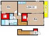フォレスト高陽東弐番館 2LDKの間取り