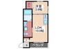 ＦＩＮＯ呉中央 1LDKの間取り