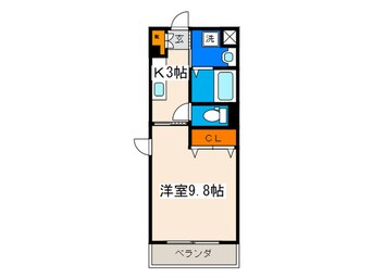 間取図 ラフォ－レ西観音