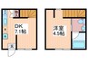Ｌａ　Ｓｅｔｔｅ 1DKの間取り