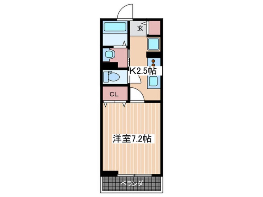 間取図 メゾンド・スカイ