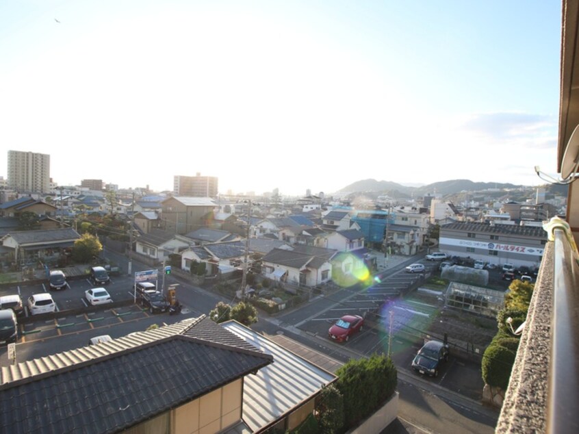 室内からの展望 メゾン山嘉Ⅲ