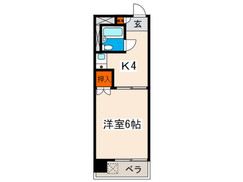 間取図 第２樋田ビル