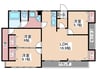 第２樋田ビル 3LDKの間取り
