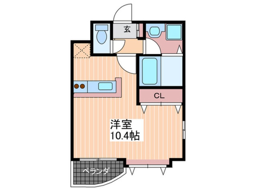 間取図 家納喜本川館