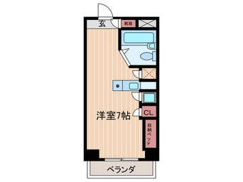 間取図 アルファ－ビル