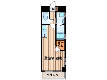 間取図 Leben Glanz平和大通り