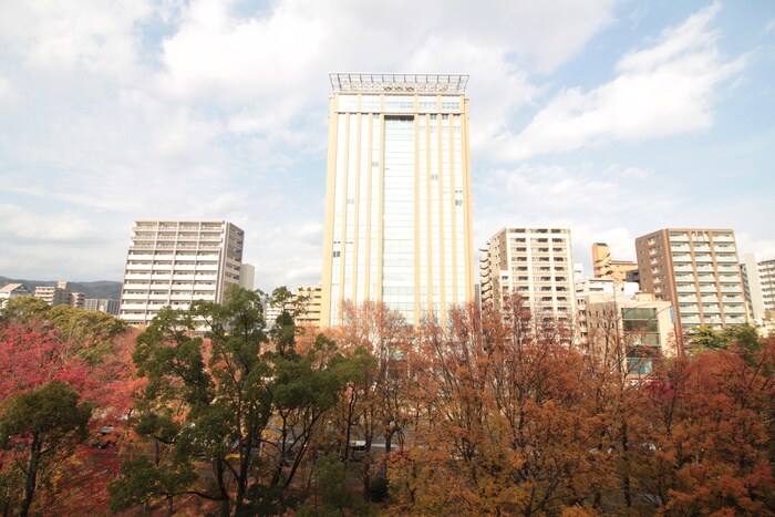 室内からの展望 Leben Glanz平和大通り