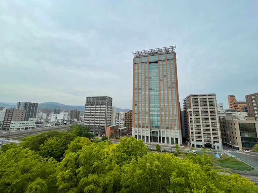 室内からの展望 Leben Glanz平和大通り