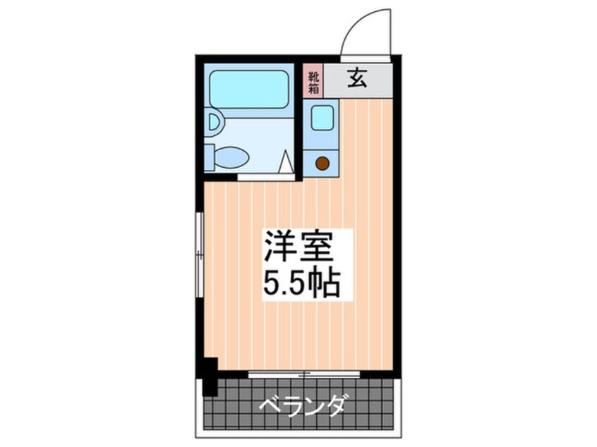 間取図 ハイツ曙