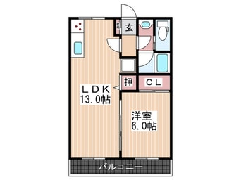 間取図 メゾン荒木