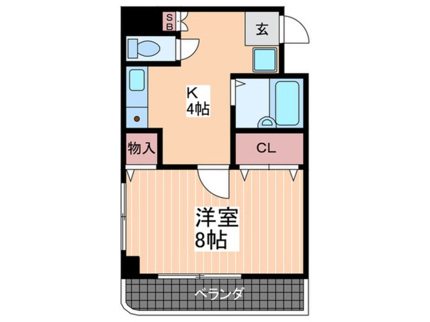 間取図 リョ－コ－テックビル