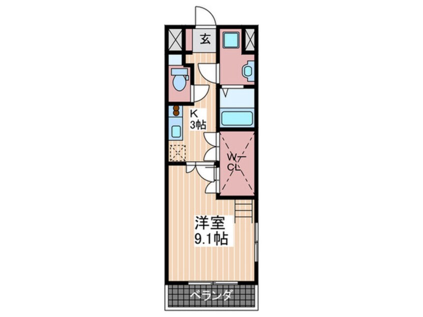 間取図 Ｃｈａｔｅａｕ－ＲＥＹ