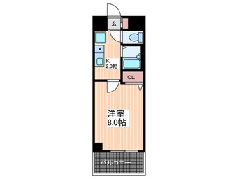 間取図 サンロ－レル串戸