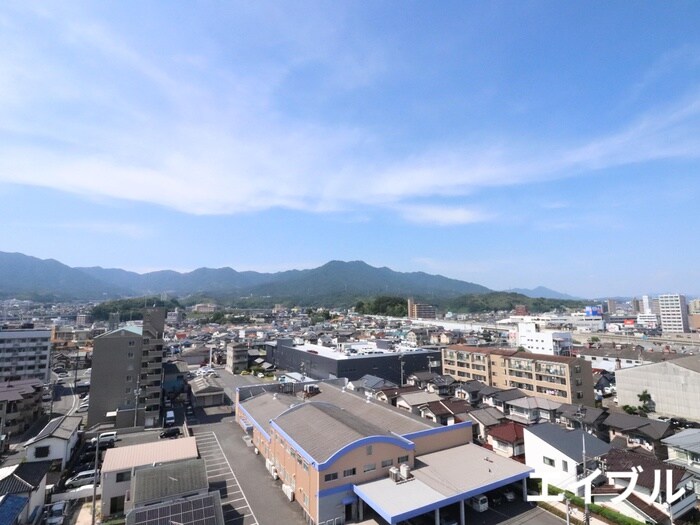 室内からの展望 サンロ－レル串戸