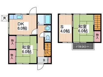 間取図 スカイハイツ