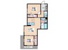 D-ROOM villa 2LDKの間取り
