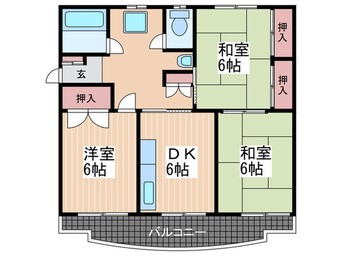 間取図 新田マンション